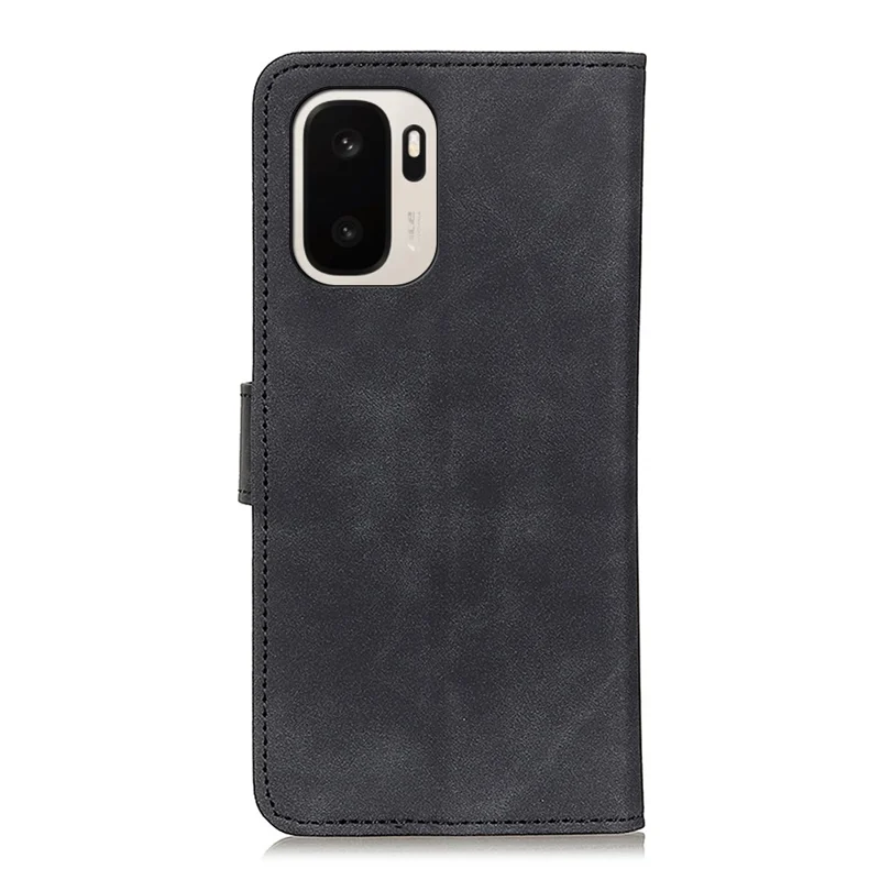 KHAZNEH Fodral för OnePlus Ace 6 Ultra 5G PU-läder Retrostruktur Mobilskal - Svart