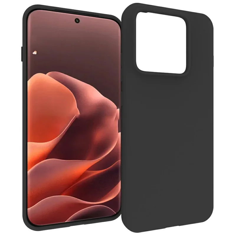 For Motorola Edge 70 Pro 5G Case Matte Finish Soft TPU Phone Cover - Black