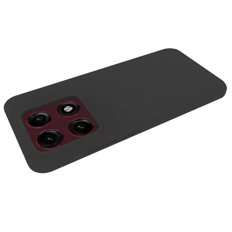 For Motorola Edge 70 Pro 5G Case Matte Finish Soft TPU Phone Cover - Black