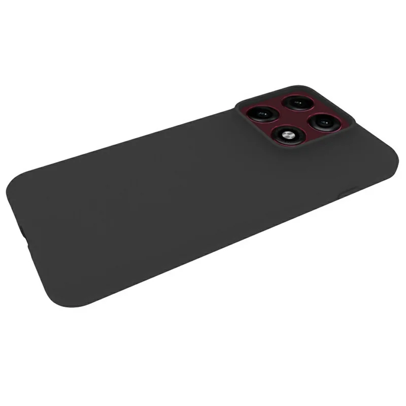 For Motorola Edge 70 Pro 5G Case Matte Finish Soft TPU Phone Cover - Black