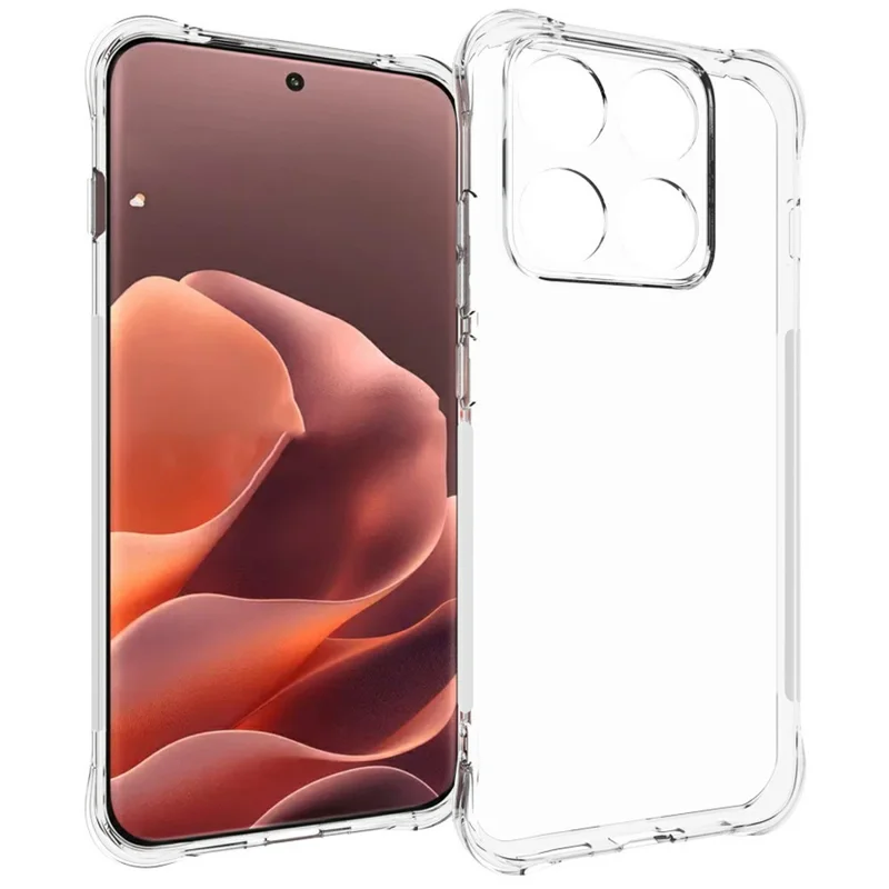 For Motorola Edge 70 Pro 5G TPU Case Non Slip Anti Drop Phone Cover - Transparent