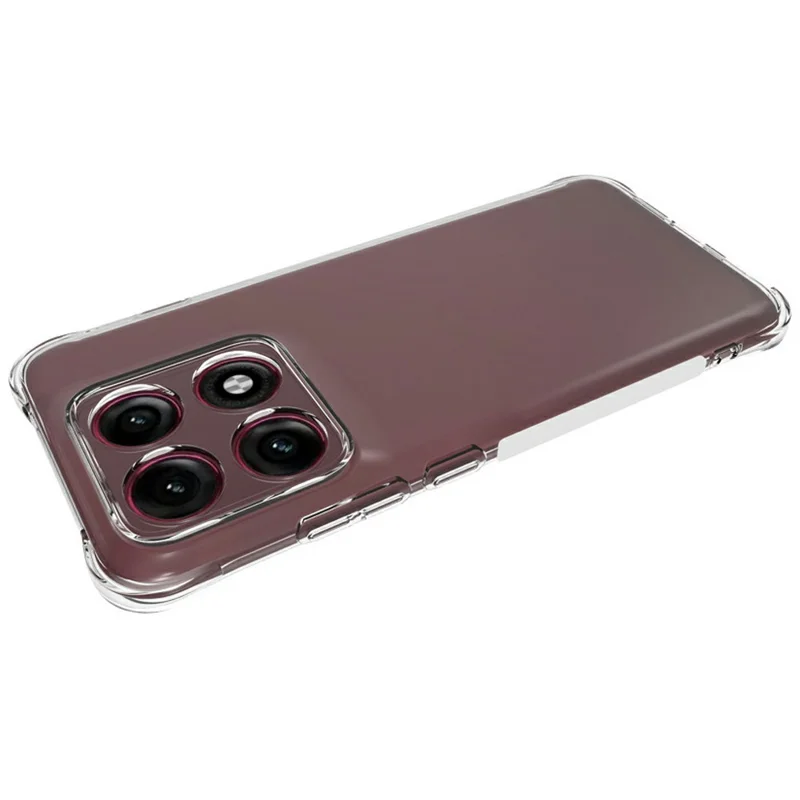 For Motorola Edge 70 Pro 5G TPU Case Non Slip Anti Drop Phone Cover - Transparent