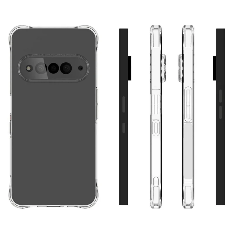 Bulk Purchasing TPU Case For SoftBank Natural AI Phone Non Slip Anti Drop Phone Cover - Transparent