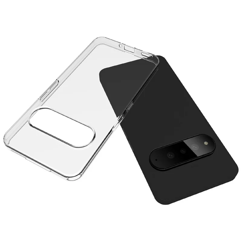 For SoftBank Natural AI Phone Case Watermark Resistant TPU Phone Back Cover - Transparent
