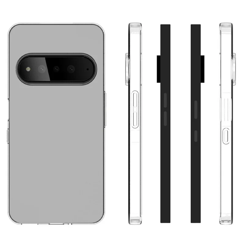 Bulk Purchasing For SoftBank Natural AI Phone Case Watermark-Resistant TPU Phone Back Cover - Transparent