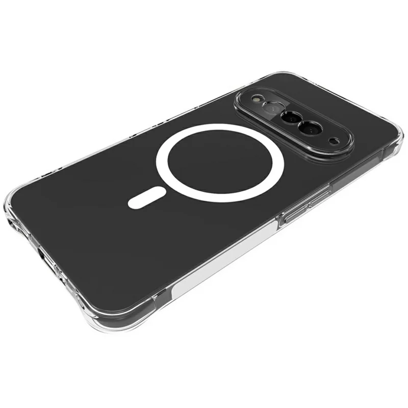 Bulk Purchasing for SoftBank Natural AI Phone Magnetic Case TPU Anti-drop Phone Back Cover - Transparent