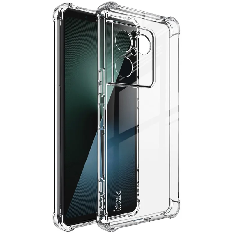 IMAK For Sony Xperia 1 VIII Case TPU Phone Cover Airbag Shockproof Protection - Transparent