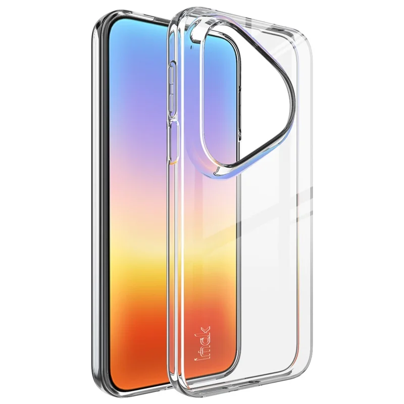 IMAK UX-10 Series For Huawei Pura 90 Pro Max Phone Case Soft TPU Mobile Back Cover - Transparent