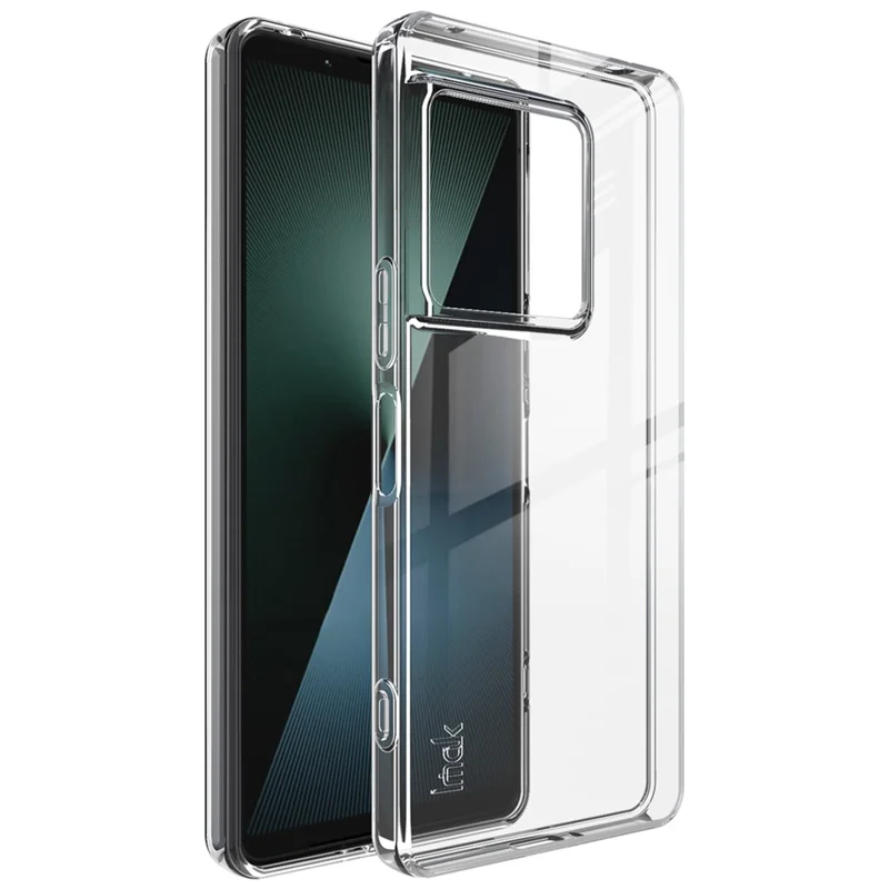 IMAK UX-10 Series For Sony Xperia 1 VIII Phone Case Soft TPU Mobile Back Cover - Transparent