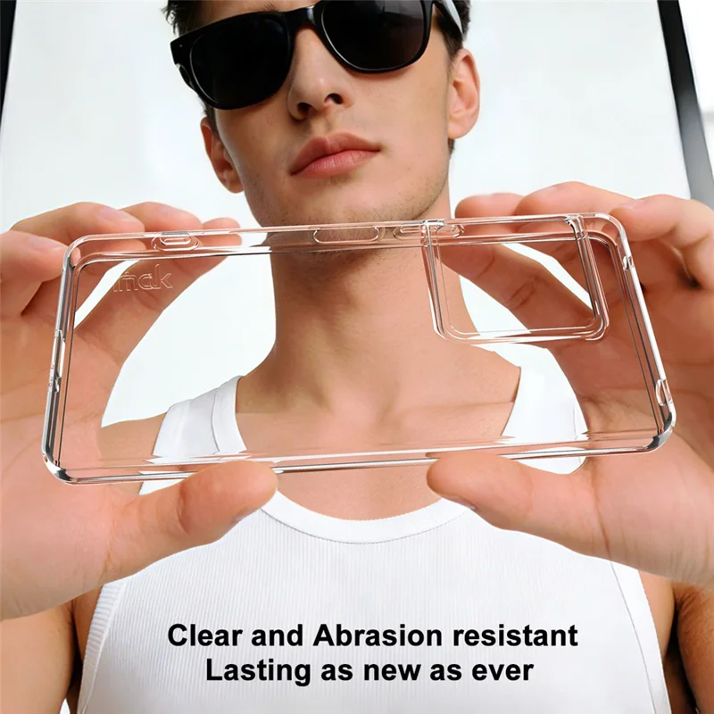 IMAK UX-10 Series For Sony Xperia 1 VIII Phone Case Soft TPU Mobile Back Cover - Transparent