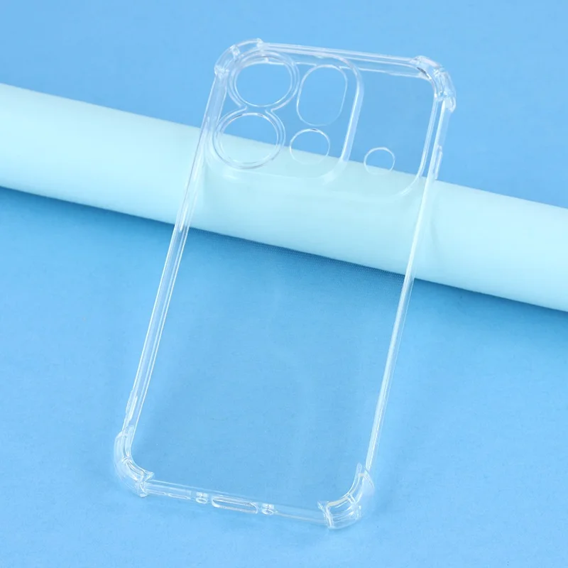 Für Oppo Find X9s Pro 5G TPU-Hülle verstärkte Ecken stoßfest Schutzhülle - Transparent