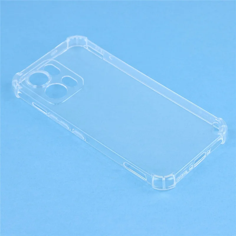 Capa de Telemóvel Transparente em TPU para Oppo K15 Pro+ 5G, com Cantos Reforçados e à Prova de Quedas