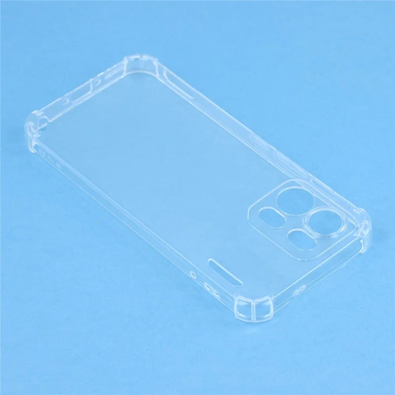 Capa de Telemóvel Transparente em TPU para Oppo K15 Pro+ 5G, com Cantos Reforçados e à Prova de Quedas