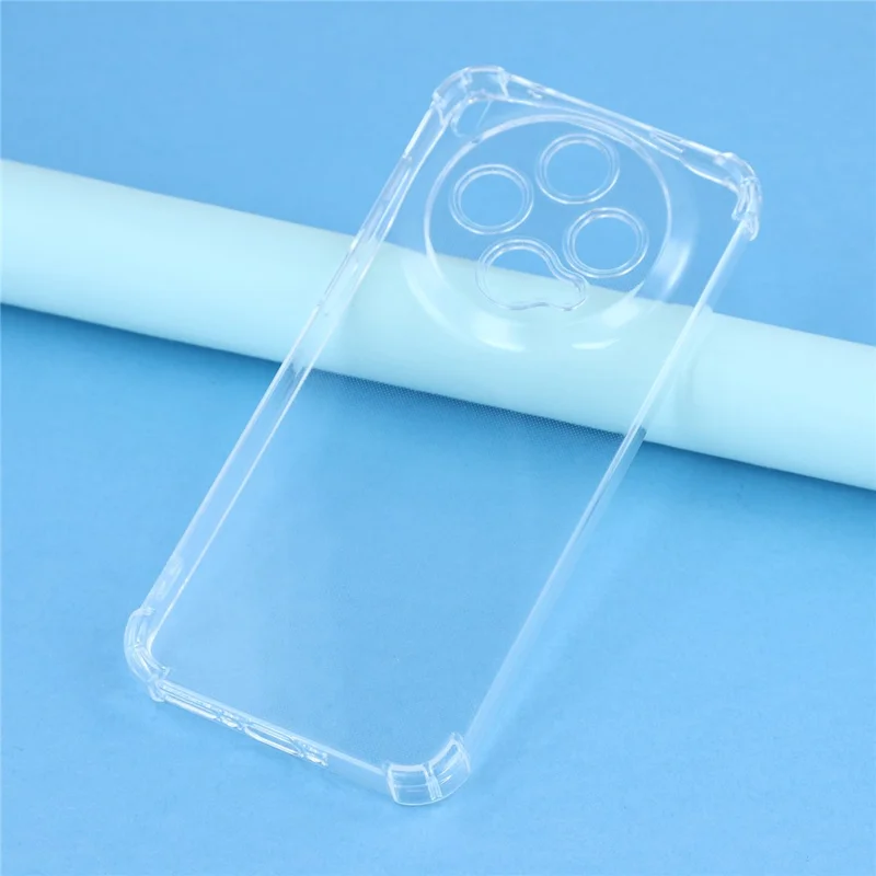 Für vivo X300s 5G TPU-Hülle verstärkte Ecken stoßfester Handy-Schutz - Transparent