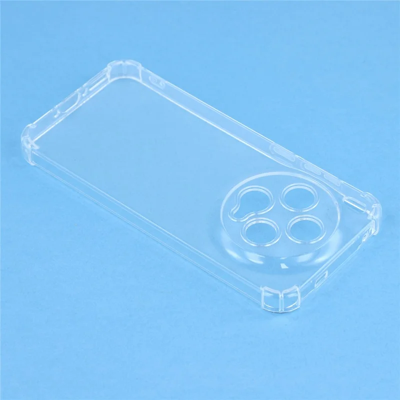 Für vivo X300s 5G TPU-Hülle verstärkte Ecken stoßfester Handy-Schutz - Transparent