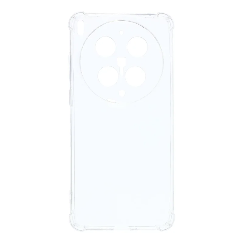 For vivo X300 Ultra 5G TPU Case Reinforced Corners Drop-proof Phone Cover - Transparent