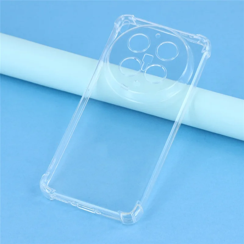 For vivo X300 Ultra 5G TPU Case Reinforced Corners Drop-proof Phone Cover - Transparent