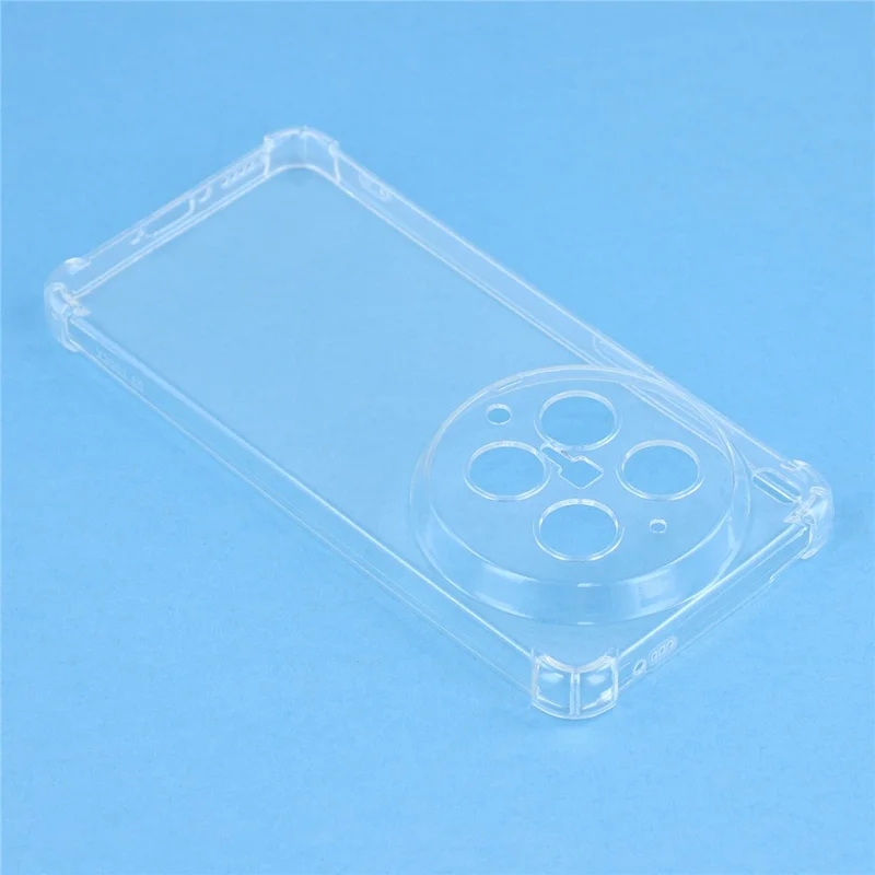 For vivo X300 Ultra 5G TPU Case Reinforced Corners Drop-proof Phone Cover - Transparent