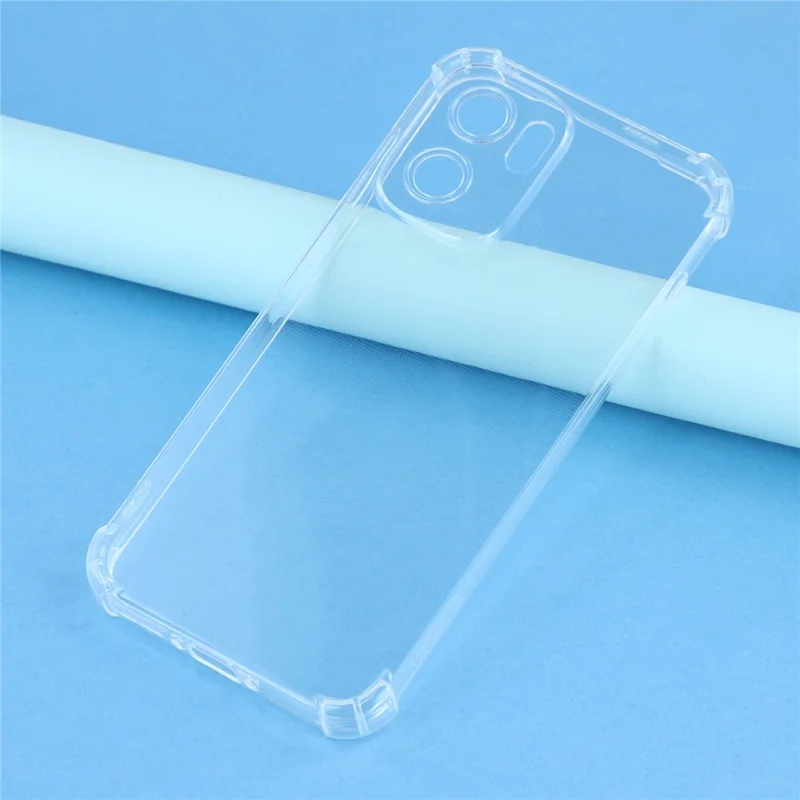For OnePlus Ace 6 Ultra 5G TPU Case Reinforced Corners Drop-proof Phone Cover - Transparent