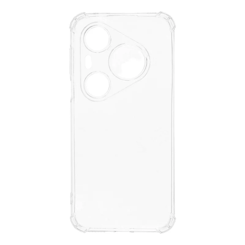 For Huawei Pura 90 Pro Max TPU Case forstærkede hjørner, stødfast telefonbeskyttelse - Transparent