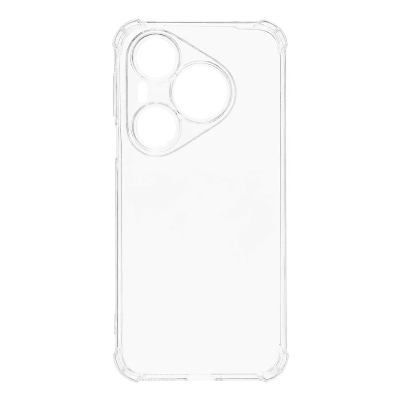 Coque TPU pour Huawei Pura 90 Pro, coque renforcée avec coins anti-chute - Transparent