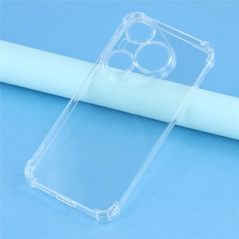 Coque TPU pour Huawei Pura 90 Pro, coque renforcée avec coins anti-chute - Transparent