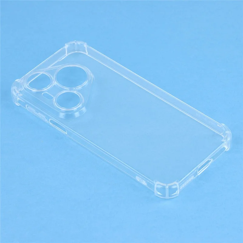 Coque TPU pour Huawei Pura 90 Pro, coque renforcée avec coins anti-chute - Transparent