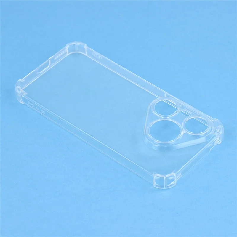 Coque TPU pour Huawei Pura 90 Pro, coque renforcée avec coins anti-chute - Transparent