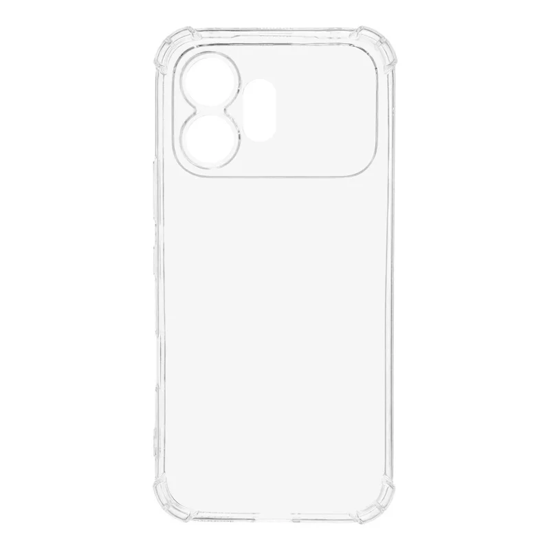 For Honor 600 5G TPU Case Forstærkede Hjørner Modstødtællende Telefonbeskyttelse - Transparent