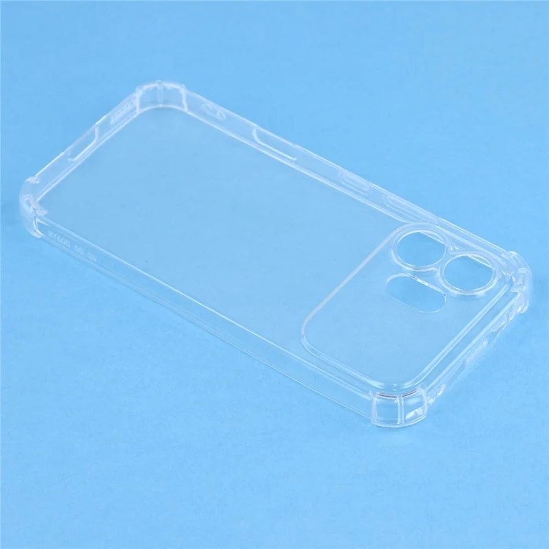 For Honor 600 5G TPU Case Forstærkede Hjørner Modstødtællende Telefonbeskyttelse - Transparent