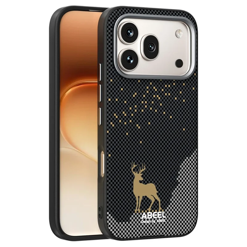 ABEEL For Honor 600 5G / 600 Pro 5G Magnetic Case Ultra Slim PC TPU Phone Back Cover - Deer