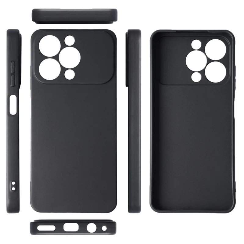 Bulk Purchasing For Oukitel C17 Case Precise Cutouts 1.2mm TPU Matte Phone Cover - Black