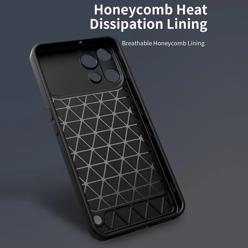 For Nothing Phone (3a) Lite 5G Case with Slide Camera Cover Ring Kickstand PC + TPU Phone Shell - Black