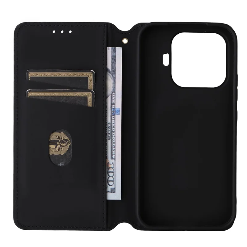 Til Xiaomi 17T Taskase Wallet Rombepræget PU-læder Telefonbeskyttelse - Sølv