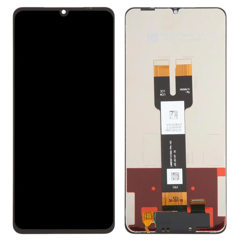 Peça de Substituição do Ecrã LCD e Digitalizador Grau C para Samsung Galaxy A07 5G A076 (Sem Logótipo)