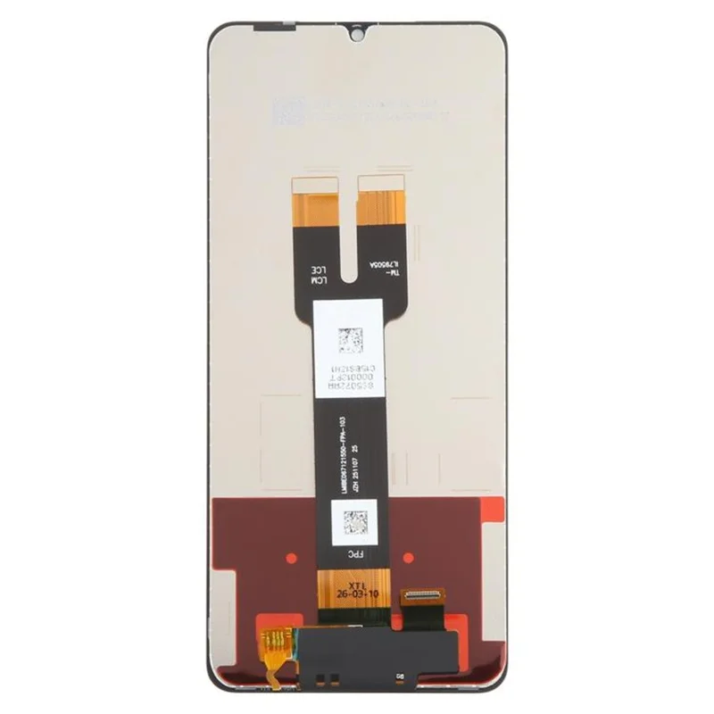 Peça de Substituição do Ecrã LCD e Digitalizador Grau C para Samsung Galaxy A07 5G A076 (Sem Logótipo)