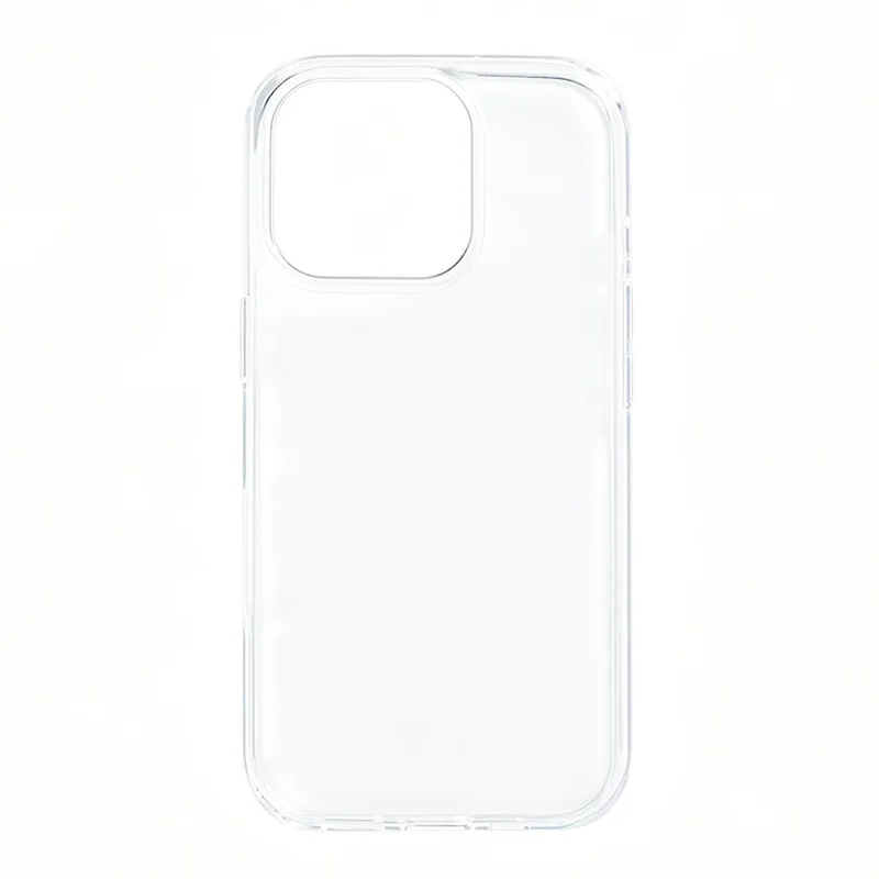 COTECi pour iPhone 16 Pro Max Coque Transparente Découpe pour Appareil Photo AI Résistante aux Chocs avec Dos en PC TPU
