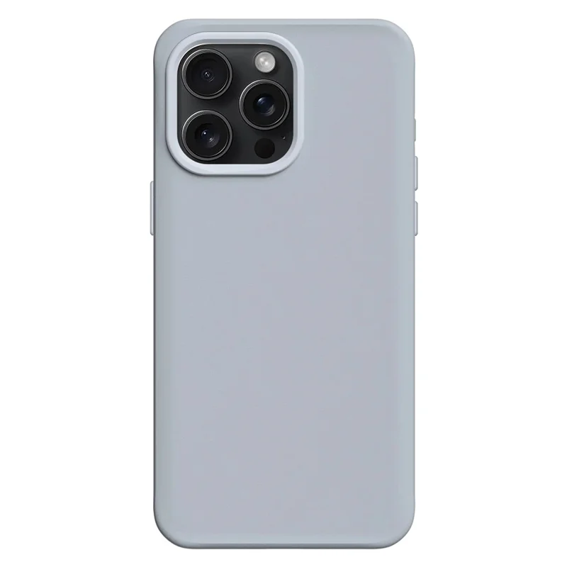 RHINOSHIELD SolidX-serie voor iPhone 15 Pro Max magnetische hoes TPE schokbestendige telefoonhoes - Ash Grey