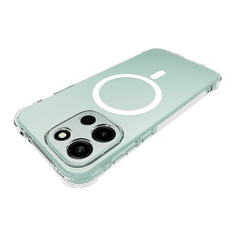 Capa Magnética para OnePlus Nord 6 5G, Capa Traseira Transparente em TPU Anti-queda - Transparente