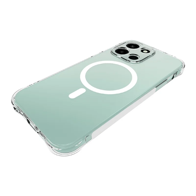 Capa Magnética para OnePlus Nord 6 5G, Capa Traseira Transparente em TPU Anti-queda - Transparente