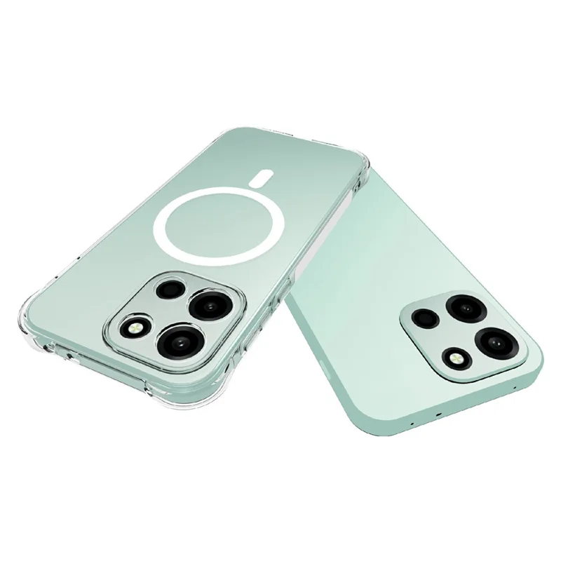Capa Magnética para OnePlus Nord 6 5G, Capa Traseira Transparente em TPU Anti-queda - Transparente