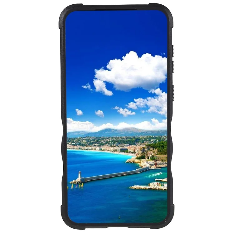 For Samsung Galaxy S23+ Protective Phone Case PC Back + Soft TPU Scratch-resistant Phone Cover - Blue