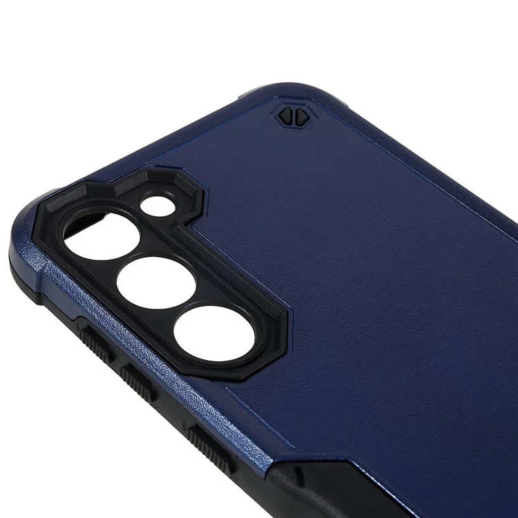 For Samsung Galaxy S23+ Protective Phone Case PC Back + Soft TPU Scratch-resistant Phone Cover - Blue