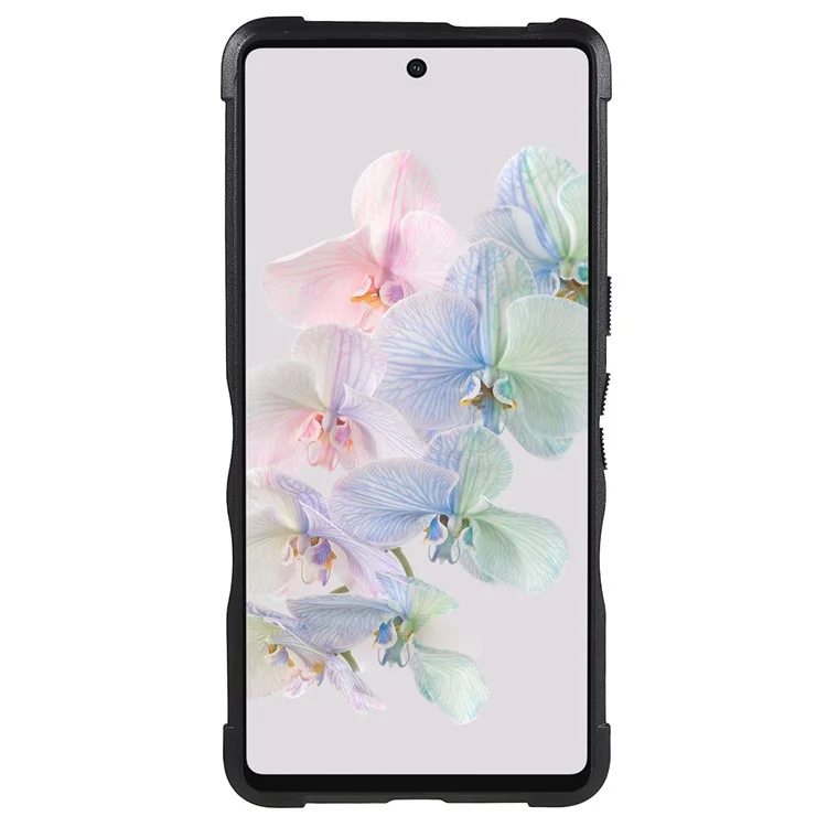 For Google Pixel 7 5G Hard PC + Soft TPU Shockproof Case Anti-slip Grip Protective Phone Back Cover - Blue