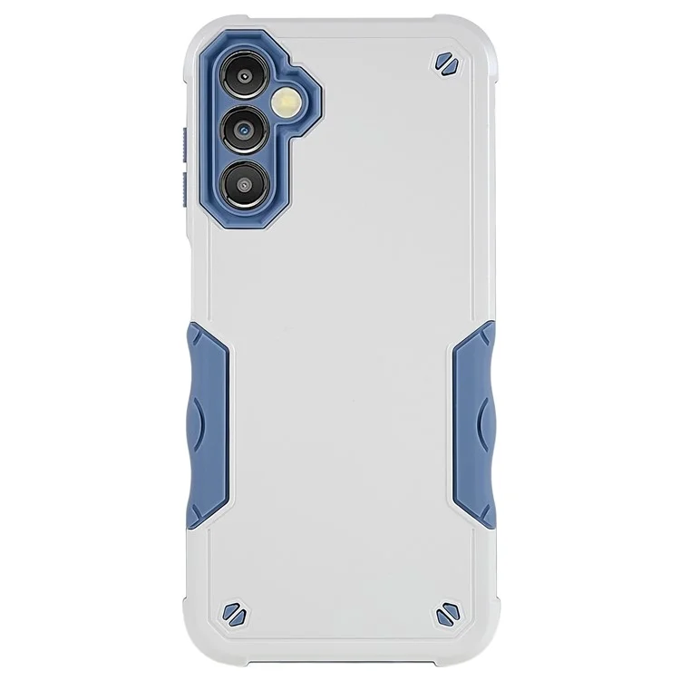 Para Samsung Galaxy A14 5G / 4G Anti-fall Back Protector Case Anti-slip Grip PC + TPU Protective Phone Cover - Branco