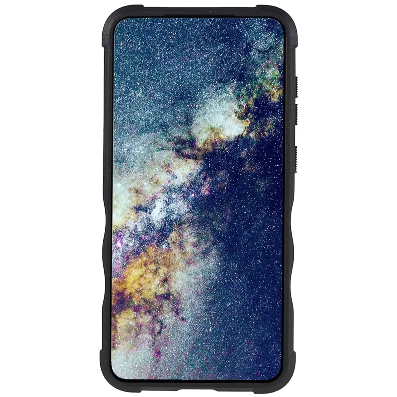 For Samsung Galaxy S23 Drop-proof  Phone Case PC Back + Soft TPU Cell Phone Cover - Green