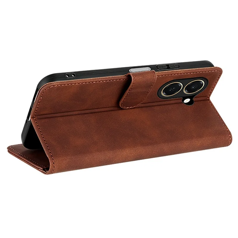 AZNS Funda para Honor Play 80 Plus 5G de Cuero PU, Funda con Cartera - Marrón