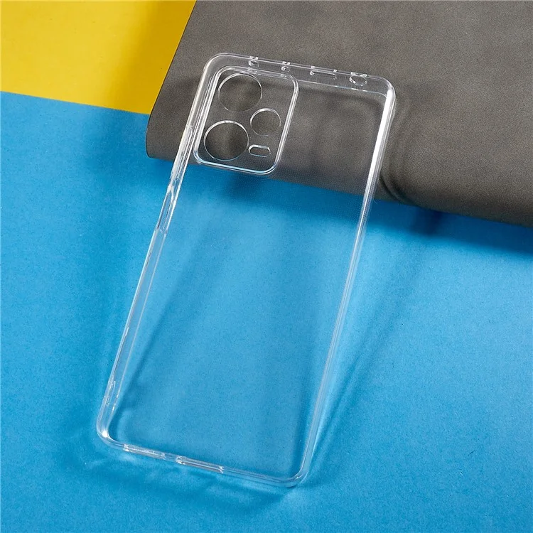 Tampa de Telefone Celular Protetora Para Xiaomi Redmi Nota 12 Pro+ 5g de 2,0 mm de Espessura na Capa de Telefone TPU Transparente Sem Marca de Água