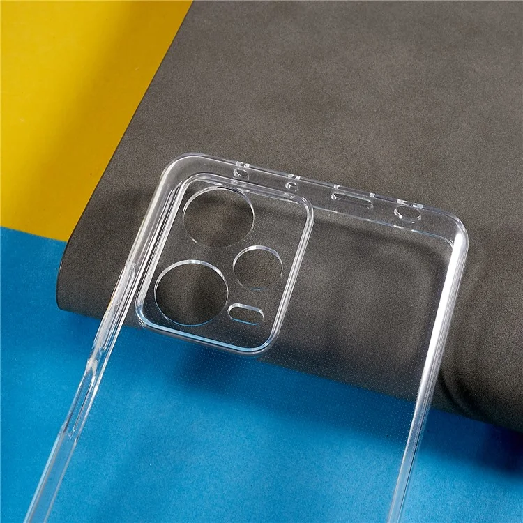 Tampa de Telefone Celular Protetora Para Xiaomi Redmi Nota 12 Pro+ 5g de 2,0 mm de Espessura na Capa de Telefone TPU Transparente Sem Marca de Água
