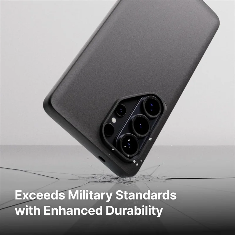 RHINOSHIELD Série SolidX pour Samsung Galaxy S26 Ultra Étui magnétique TPE Antichoc - Coque Beige